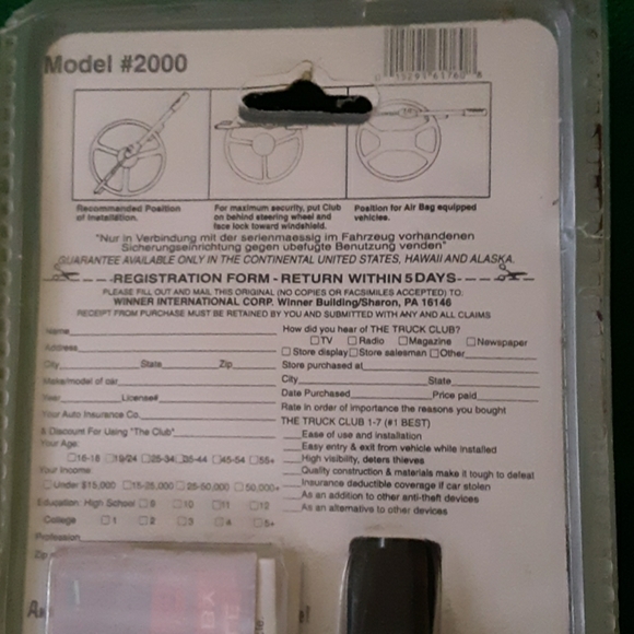 The Club model 2000 - Picture 2 of 3